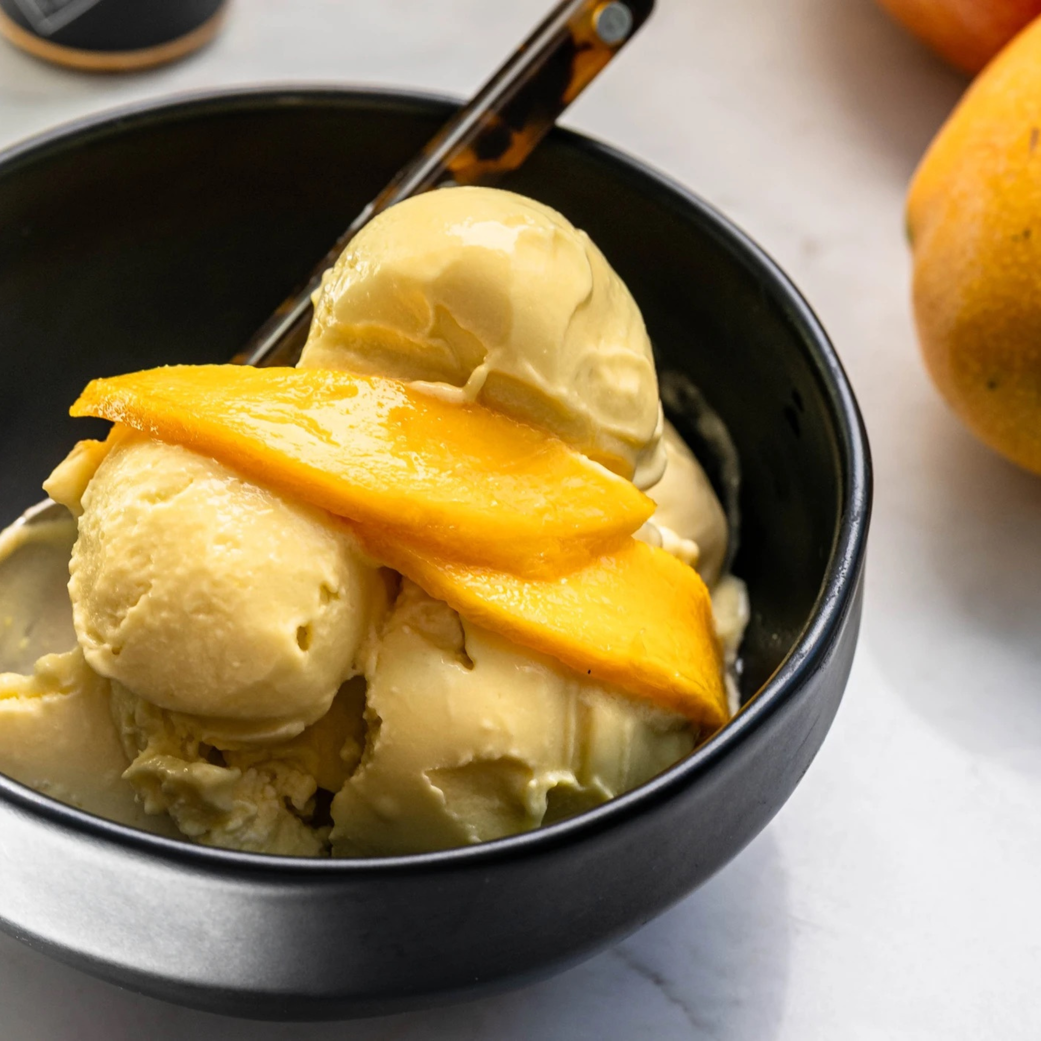 Mango Hot Honey Ice Cream