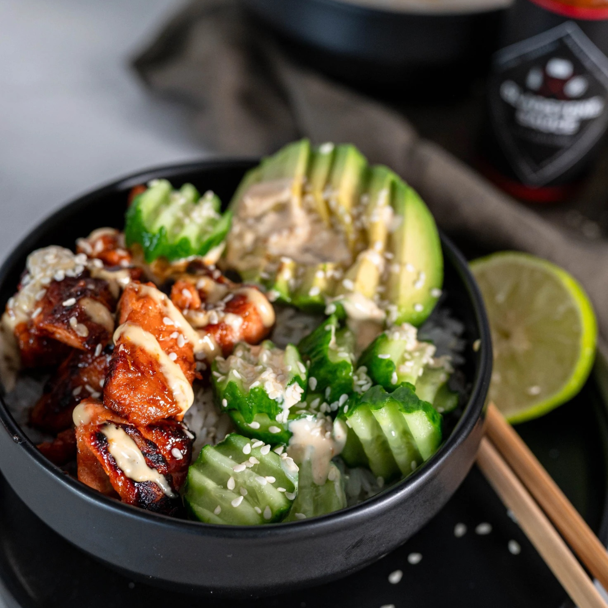 Gladstone Spicy Salmon Bowls