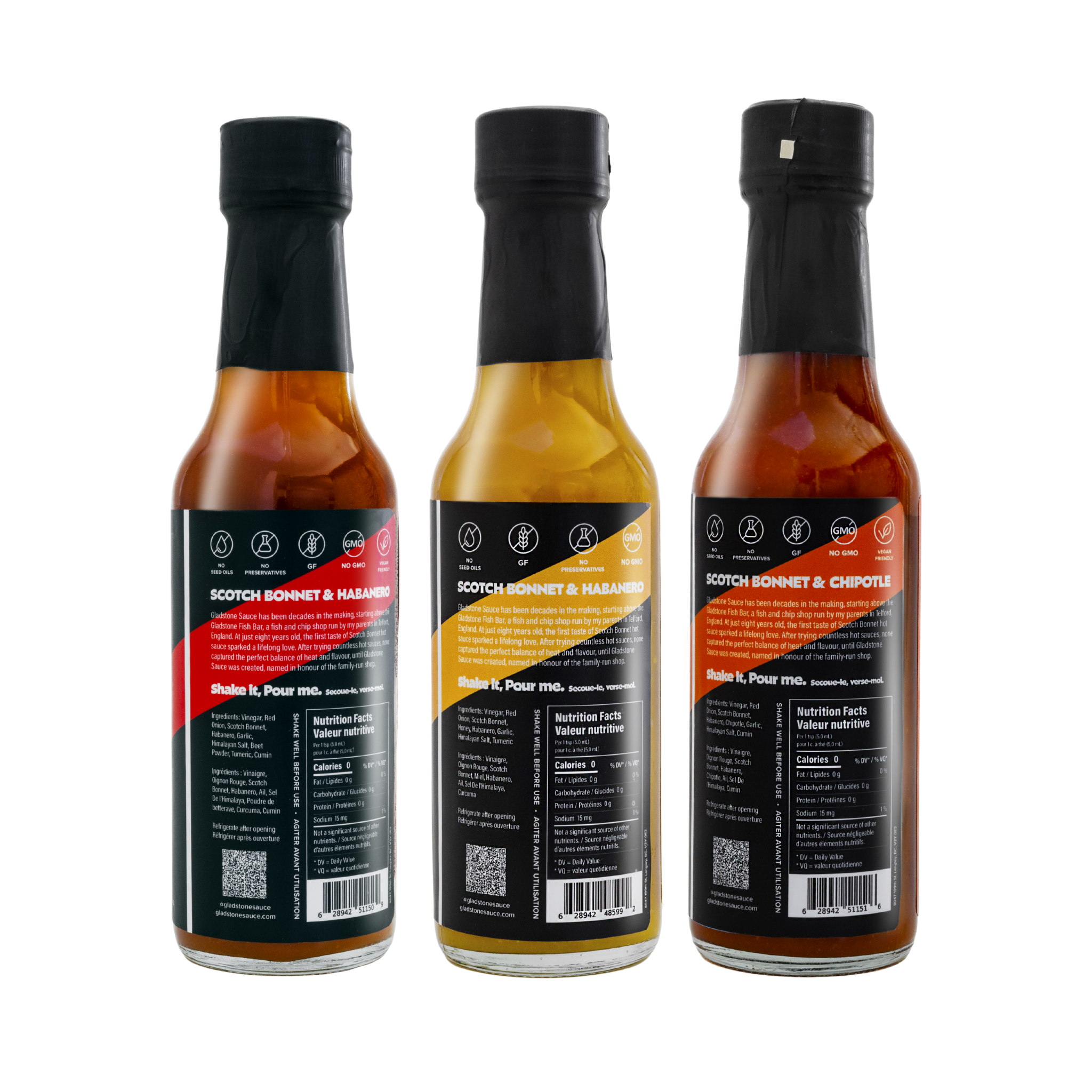 Gladstone Trio: 3 Pack